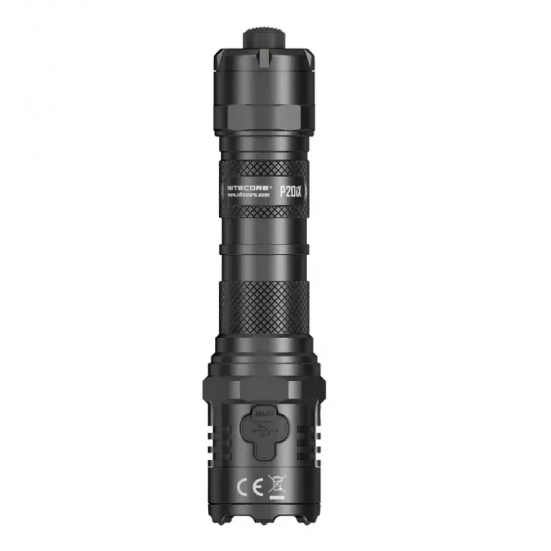 Taktiskais lukturītis Nitecore P20iX Melns 4000 lm USB uzlādējams
