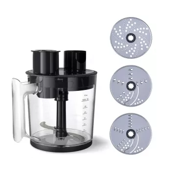 Iegremdējamais blenderis Philips HR2685/00 1200 W, 1,7 L bļoda, 2 ātrumi, ProMix, melns