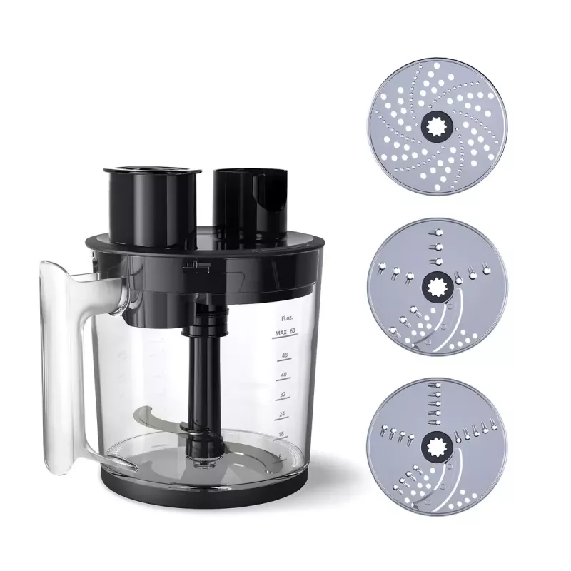 Iegremdējamais blenderis Philips HR2685/00 1200 W, 1,7 L bļoda, 2 ātrumi, ProMix, melns