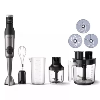 Iegremdējamais blenderis Philips HR2685/00 1200 W, 1,7 L bļoda, 2 ātrumi, ProMix, melns