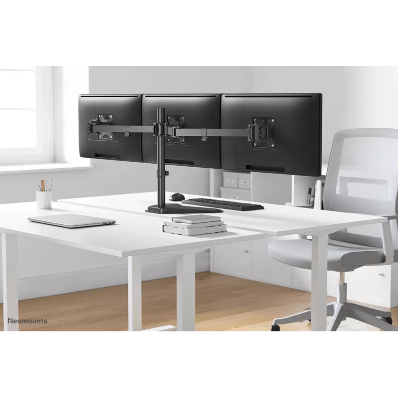 Neomounts monitora galda statīvs FPMA-D550DD3Melns brīvi stāvošs 6 kg 13-27 collas