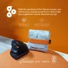R-Go Tools Ergonomiskā pele R-Go Twister, ar pārtraukumu programmatūru, piemērota abām rokām pele abām rokām, salokāma, Bluetooth un vada
