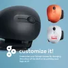 R-Go Tools Ergonomiskā pele R-Go Twister, ar pārtraukumu programmatūru, piemērota abām rokām pele abām rokām, salokāma, Bluetooth un vada