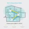 TP-Link AC1200 Whole Home Mesh Wi-Fi sistēma, 3 gab. komplekts