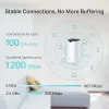 TP-Link AC1200 Whole Home Mesh Wi-Fi sistēma, 3 gab. komplekts