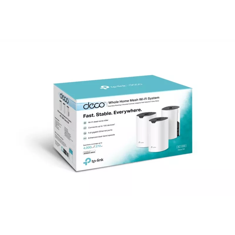 TP-Link AC1200 Whole Home Mesh Wi-Fi sistēma, 3 gab. komplekts