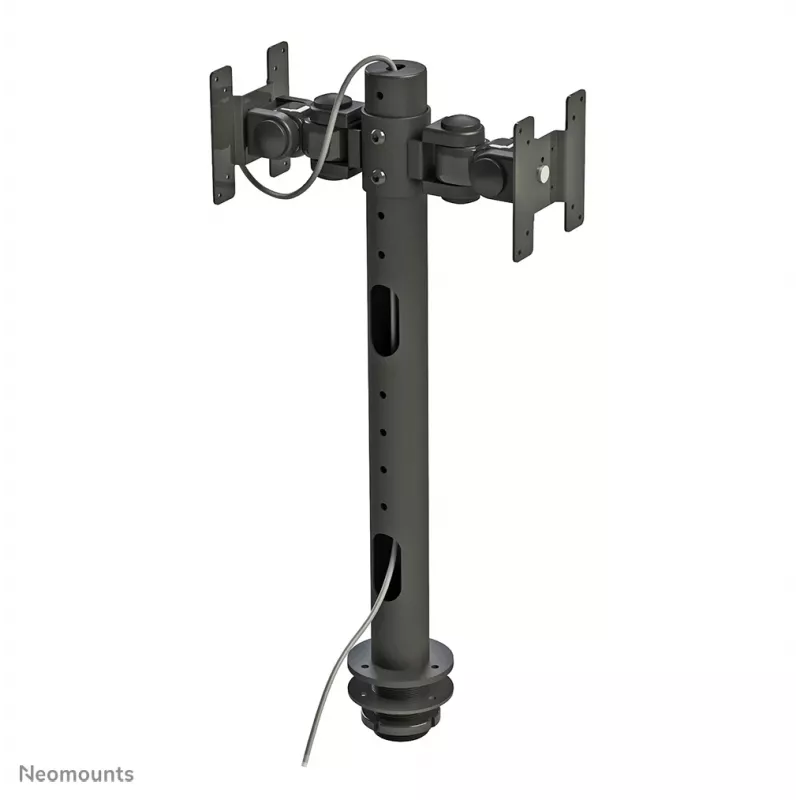 Neomounts FPMA-D050DMelns Monitora plecs 10-30 collas, Grommet, 10 kg, 25.4 cm (10 collas), 76.2 cm (30 collas), 100 x 100 mm, Melns
