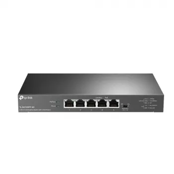 TP-Link 5 portu 2,5G galddatora slēdzis ar 4 portu PoE++, nepārvaldāms