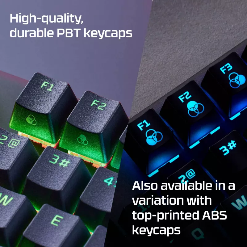 HyperX Alloy Origins Core - Mechanical Gaming tastatūra - HX Blue (US Layout)