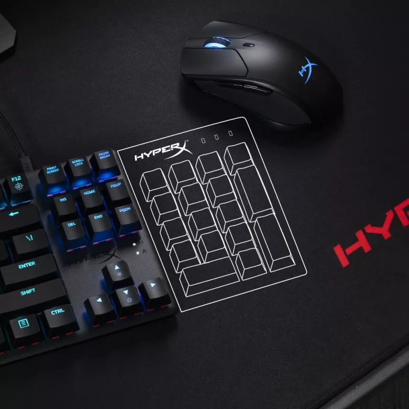 HyperX Alloy Origins Core - Mechanical Gaming tastatūra - HX Blue (US Layout)