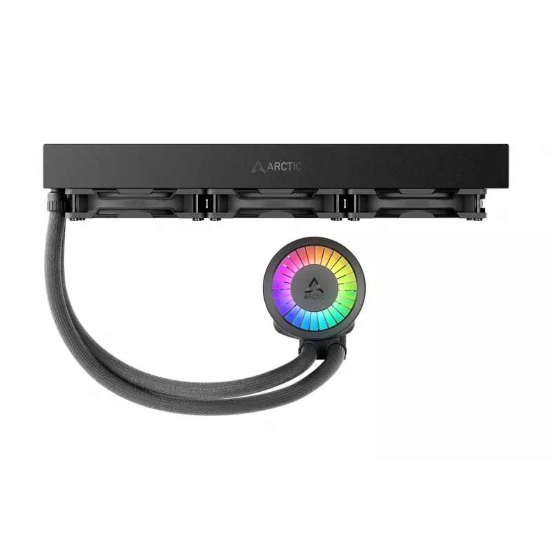 ARCTIC Liquid Freezer III Pro 360 A-RGB - Daudzsaderīgs visaptverošs CPU ūdens dzesētājs ar A-RGB