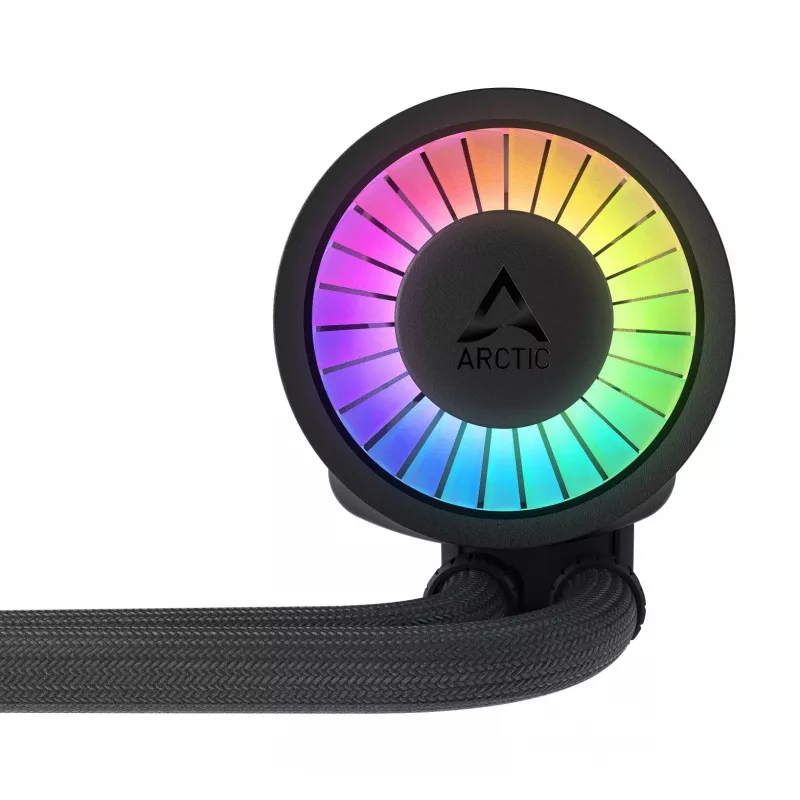 ARCTIC Liquid Freezer III Pro 360 A-RGB - Daudzsaderīgs visaptverošs CPU ūdens dzesētājs ar A-RGB