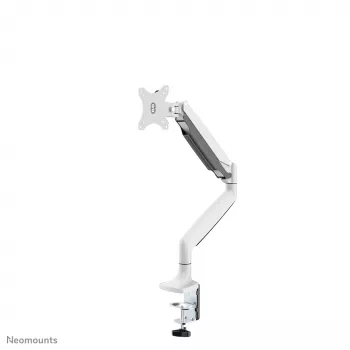 Neomounts NM-D750balta Monitora rokas statīvs 10-32 collu - gāzes atsperes, Skava/caurums, 9 kg, 25.4 cm (10 collu), 81.3 cm (32 collu), 100 x 100 mm, Balts