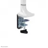 Neomounts NM-D750balta Monitora rokas statīvs 10-32 collu - gāzes atsperes, Skava/caurums, 9 kg, 25.4 cm (10 collu), 81.3 cm (32 collu), 100 x 100 mm, Balts
