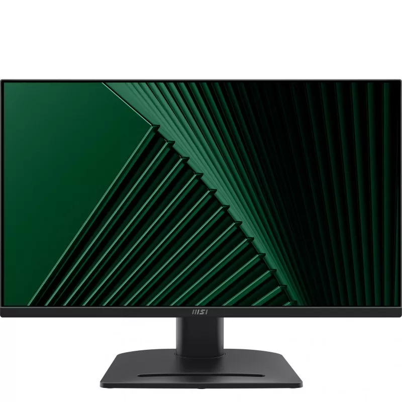 MSI PRO MP275PG 27 collu monitors, FHD (1920 x 1080), 100Hz, IPS, 1ms, 1x HDMI 1.4b, 1x DP 1.2a izeja, 1x D-Sub(VGA), iebūvēti skaļruņi, pretatspīduma, bez mirgošanas, samazināts zilās gaismas daudzums, TÜV sertificēts, VESA, Kensington, 4 virzienu regulē