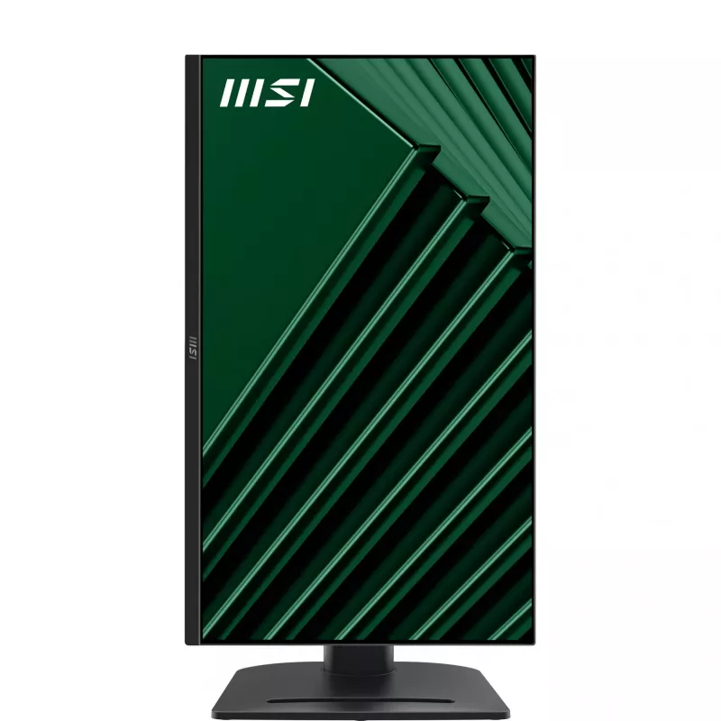 MSI PRO MP275PG 27 collu monitors, FHD (1920 x 1080), 100Hz, IPS, 1ms, 1x HDMI 1.4b, 1x DP 1.2a izeja, 1x D-Sub(VGA), iebūvēti skaļruņi, pretatspīduma, bez mirgošanas, samazināts zilās gaismas daudzums, TÜV sertificēts, VESA, Kensington, 4 virzienu regulē
