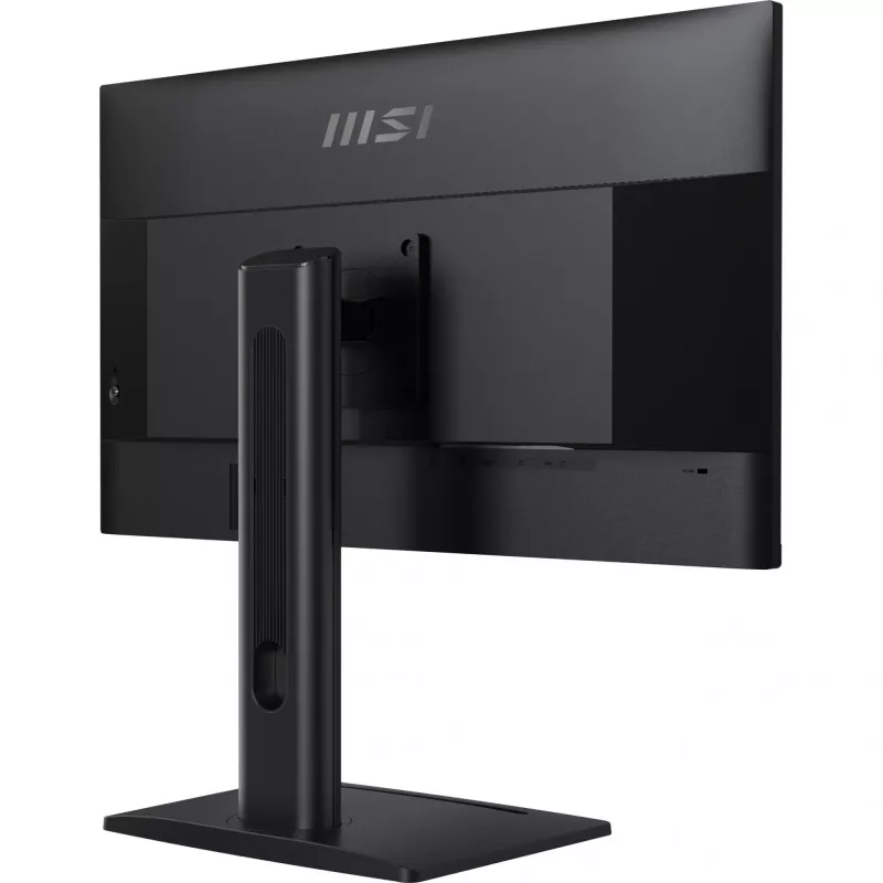 MSI PRO MP275PG 27 collu monitors, FHD (1920 x 1080), 100Hz, IPS, 1ms, 1x HDMI 1.4b, 1x DP 1.2a izeja, 1x D-Sub(VGA), iebūvēti skaļruņi, pretatspīduma, bez mirgošanas, samazināts zilās gaismas daudzums, TÜV sertificēts, VESA, Kensington, 4 virzienu regulē
