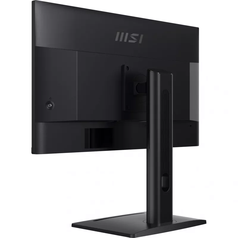 MSI PRO MP275PG 27 collu monitors, FHD (1920 x 1080), 100Hz, IPS, 1ms, 1x HDMI 1.4b, 1x DP 1.2a izeja, 1x D-Sub(VGA), iebūvēti skaļruņi, pretatspīduma, bez mirgošanas, samazināts zilās gaismas daudzums, TÜV sertificēts, VESA, Kensington, 4 virzienu regulē
