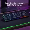 HyperX Alloy Origins 65 - mehāniskā spēļu tastatūra - HX Red (US izkārtojums)