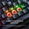 HyperX Alloy Origins 65 mehāniskā spēļu tastatūra HX Red vadu RGB