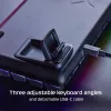 HyperX Alloy Origins 65 mehāniskā spēļu tastatūra HX Red vadu RGB