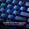 HyperX Alloy Origins 65 mehāniskā spēļu tastatūra HX Red vadu RGB