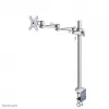 Neomounts FPMA-D935POLE70 Monitora roka 10-30 collas, Skavas stiprinājums, 10 kg, 25,4 cm (10 collas), 76,2 cm (30 collas), 100 x 100 mm, Sudraba