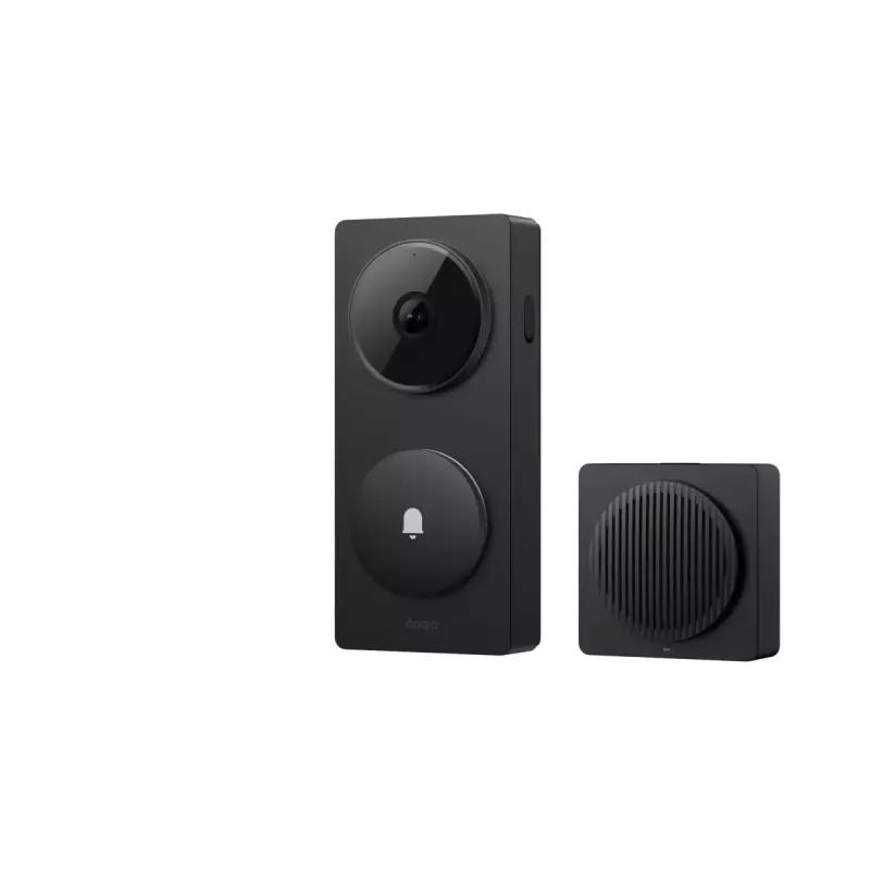 Aqara SMART HOME G410 durvju zvana kameras centrmezgls CH-C09D-B melns