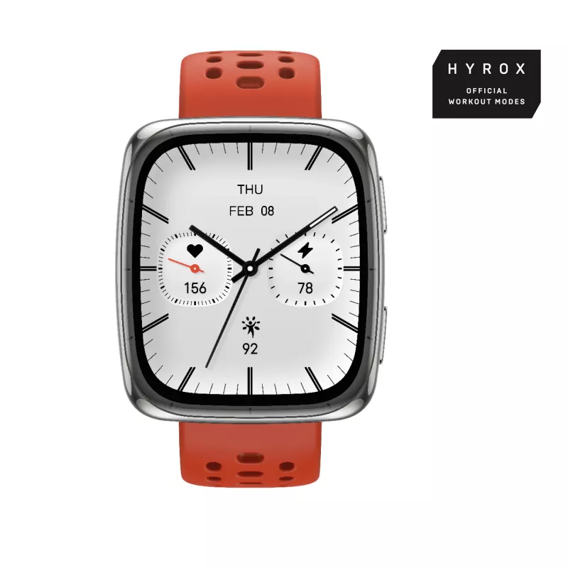 Amazfit Active 2 Square Smartwatch Melns (W2434GL2N)