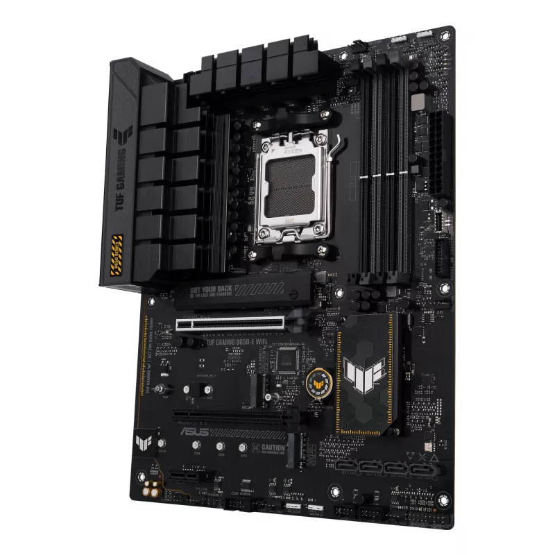 Mātesplate ASUS TUF GAMING B650-E WIFI ATX Socket AM5 DDR5 4x DIMM 192GB Wi‑Fi 6E Bluetooth 5.3 3x M.2 2.5Gb LAN