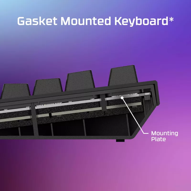 HyperX Alloy Rise 75 - spēļu tastatūras
