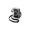 Momentfoto kamera Fujifilm Instax Mini Evo — 1/5 collas CMOS 2560×1920, 3 collu TFT, 1/8000–0.25s slēdzis, iebūvēta zibspuldze, 285 g, sudraba/melna
