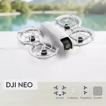 DJI Neo lightweight 135g drone with 4K Ultra HD camera, up to 18 minutes of flight time on 1 charge, no remote control