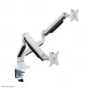Neomounts NM-D750Dbalta Monitora statīvs 10-32 collas - gāzes atspere, Stiprinājums ar skavu/cauruļspraudni, 9 kg, 25.4 cm (10 collas), 81.3 cm (32 collas), 100 x 100 mm, Balts