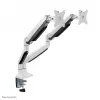 Neomounts NM-D750Dbalta Monitora statīvs 10-32 collas - gāzes atspere, Stiprinājums ar skavu/cauruļspraudni, 9 kg, 25.4 cm (10 collas), 81.3 cm (32 collas), 100 x 100 mm, Balts