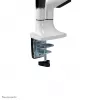 Neomounts NM-D750Dbalta Monitora statīvs 10-32 collas - gāzes atspere, Stiprinājums ar skavu/cauruļspraudni, 9 kg, 25.4 cm (10 collas), 81.3 cm (32 collas), 100 x 100 mm, Balts