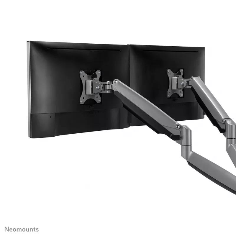 Neomounts NM-D750DSILVER monitora roka 10-32 inch - gāzes atspere