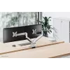 Neomounts NM-D750DSILVER monitora roka 10-32 inch - gāzes atspere