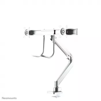 Neomounts NM-D775DXbalta Monitora roka 10-32 collas - gāzes atspere - Topfix - 180°-stop