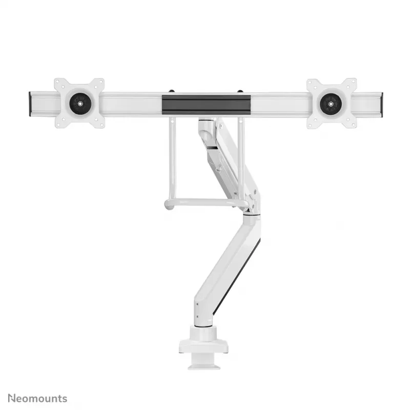 Neomounts NM-D775DXbalta Monitora roka 10-32 collas - gāzes atspere - Topfix - 180°-stop