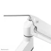 Neomounts NM-D775DXbalta Monitora roka 10-32 collas - gāzes atspere - Topfix - 180°-stop