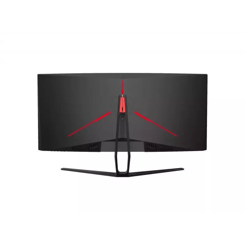 Dahua Technology LM34-E330C datora monitors 86,4 cm (34 collas) 3440 x 1440 pikseļi UltraWide Quad HD LCD melns, sarkans