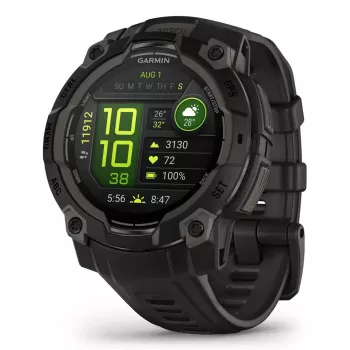 Viedpulkstenis Garmin Instinct 3 AMOLED melns