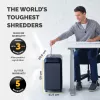 Fellowes LX Series 5050401 papīra smalcinātājs Mikrogriešana 65 dB Melns