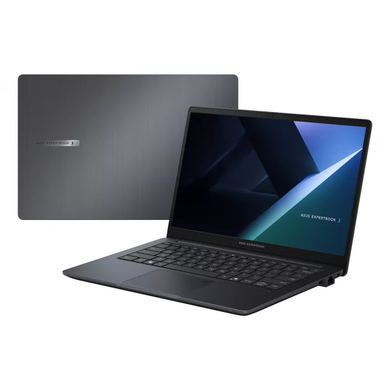 ASUS ExpertBook B1 B1403CVA-S61861X Intel Core 5 120U klēpjdators 35,6 cm (14 collu) Full HD 16 GB DDR5-SDRAM 512 GB SSD Wi-Fi 6E (802.11ax) Windows 11 Pro pelēks