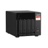 QNAP TS-473A NAS Tornis Ryzen Embedded V1500B 8 GB DDR4 0 TB QNAP Turbo System Melns