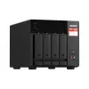 QNAP TS-473A NAS Tornis Ryzen Embedded V1500B 8 GB DDR4 0 TB QNAP Turbo System Melns