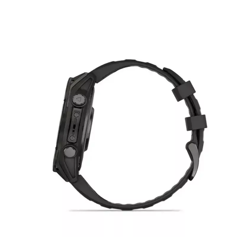 Sporta viedpulkstenis GARMIN fenix 8 Black, 47 mm korpuss, AMOLED 1,4 collas, safīra stikls, GPS/GLONASS/Galileo, 16 dienu akumulators