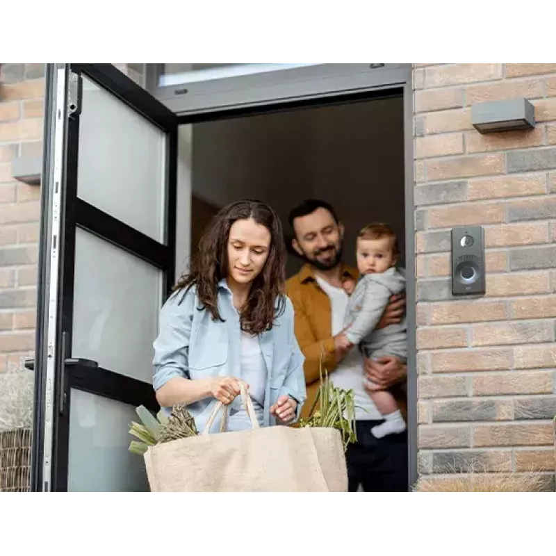 2N IP One video domofona sistēma pelēka 1920x1440 izšķirtspēja IP66