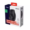 TRUST Fyda Office labās rokas bezvadu pele — RF + Bluetooth, optiska 2400 DPI, 6 pogas, melna
